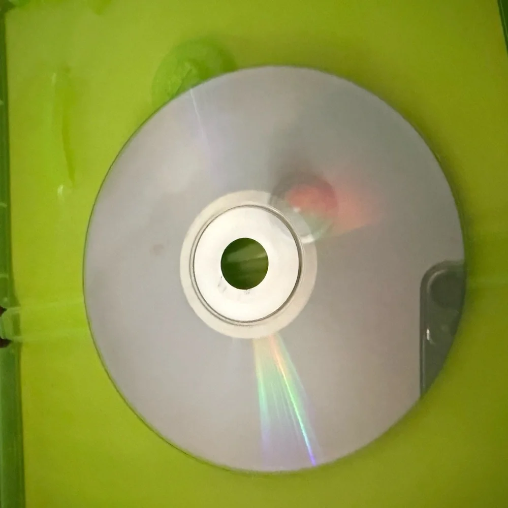 Microsoft Xbox 360 Green Video Game Case